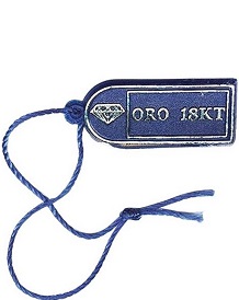 SIGILLI SCRITTA ORO 18KT